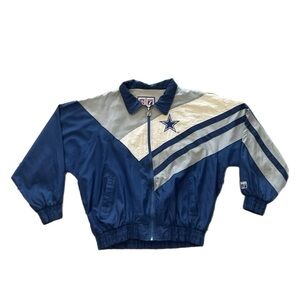 Vintage 1990s Dallas Cowboys LOGO Athletic Windbreaker Jacket